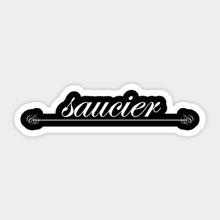 saucier sauce chef Sticker